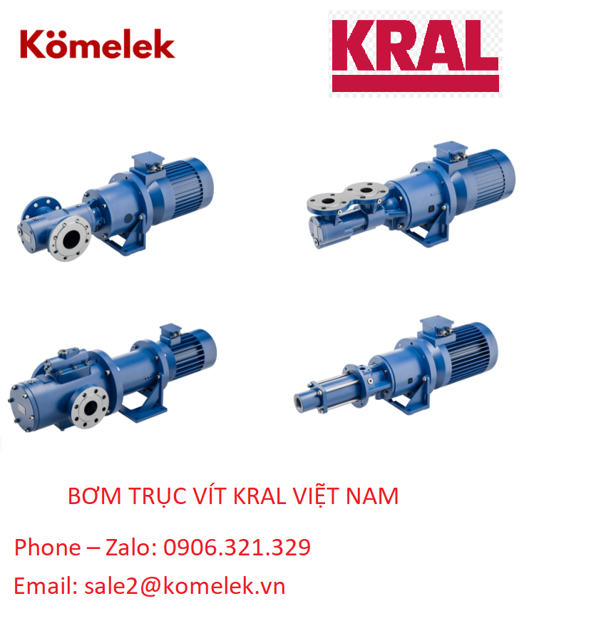 BƠM TRỤC VÍT KRAL VIỆT NAM