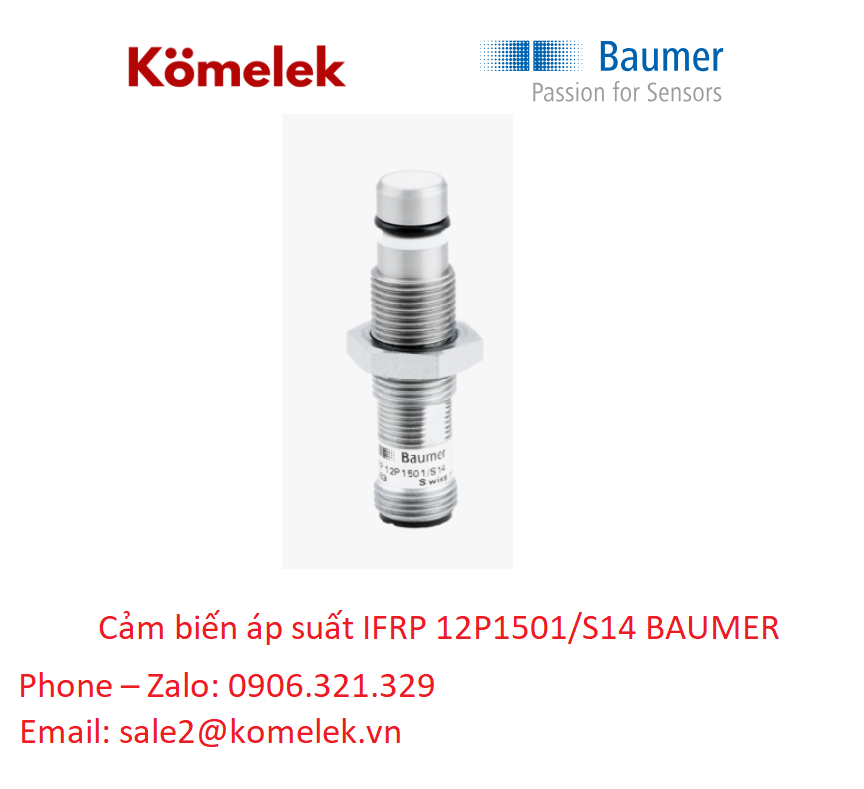 Cảm biến áp suất IFRP 12P1501S14 BAUMER