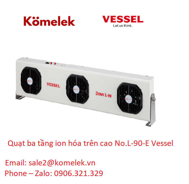 Quạt ba tầng ion hóa trên cao No.L-90-E Vessel