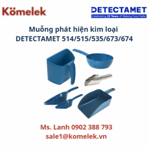 Muỗng phát hiện kim loại DETECTAMET 514/515/535/673/674