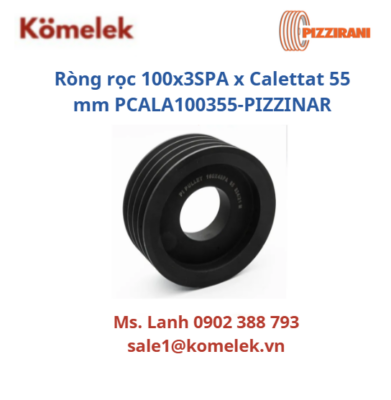 Ròng rọc 100x3SPA x Calettat 55 mm PCALA100355-PIZZINAR