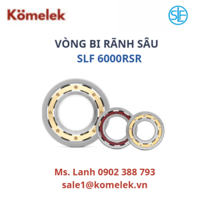 VÒNG BI RÃNH SÂU SLF 6000RSR