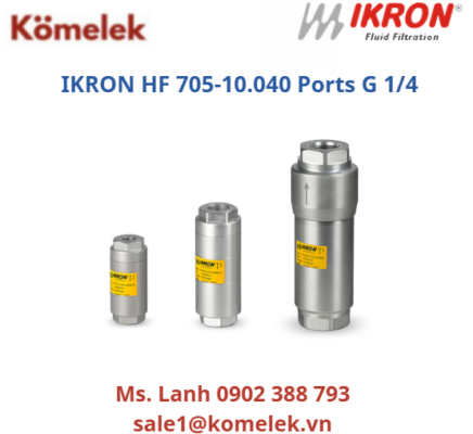 IKRON HF 705-10.040 Ports G 1/4