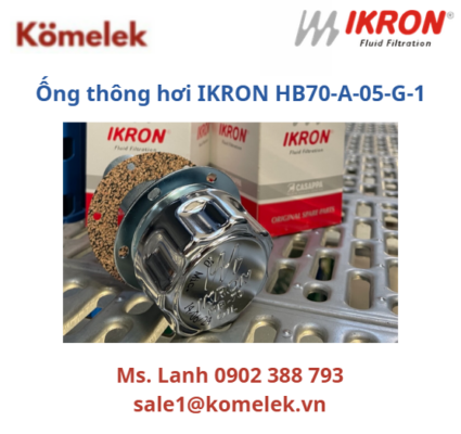 Ống thông hơi IKRON HB70-A-05-G-1