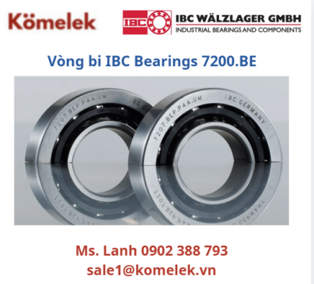 Vòng bi IBC Bearings 7200.BE