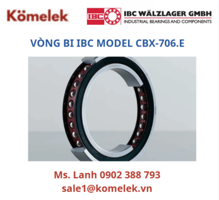 VÒNG BI IBC MODEL CBX-706.E