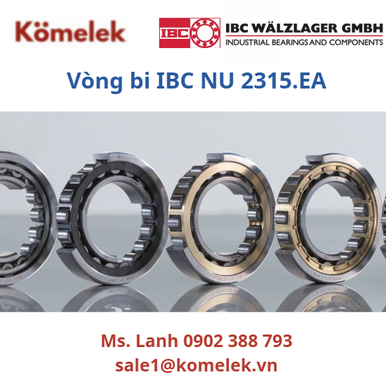 Vòng bi IBC NU 2315.EA Vòng bi IBC NU 2315.EA