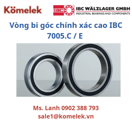 Vòng bi góc chính xác cao IBC 7005.C / E 