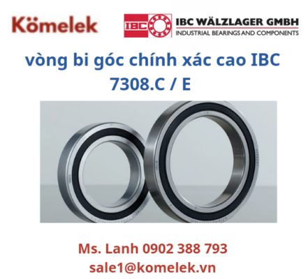 vòng bi góc chính xác cao IBC 7308.C / E 