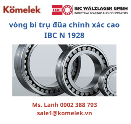 vòng bi trụ đũa chính xác cao IBC N 1928