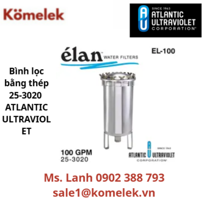 Bình lọc bằng thép 25-3020 ATLANTIC ULTRAVIOLET
