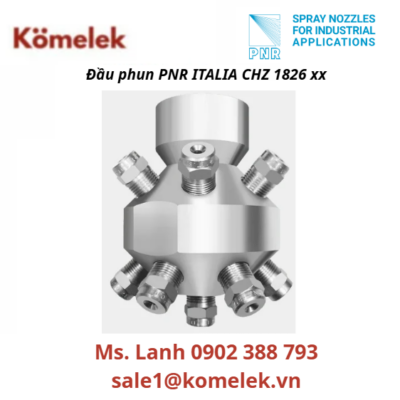 Đầu phun PNR ITALIA CHZ 1826 xx